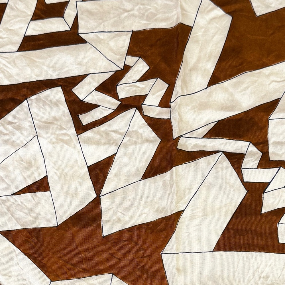 Vintage Vera Neumann Silk Scarf – Hand Rolled, Made in Japan